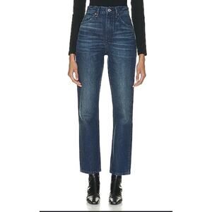 FRAME Women’s Le High N Tight Cotton High Rise Straight Leg Jeans Size 28 Hallam